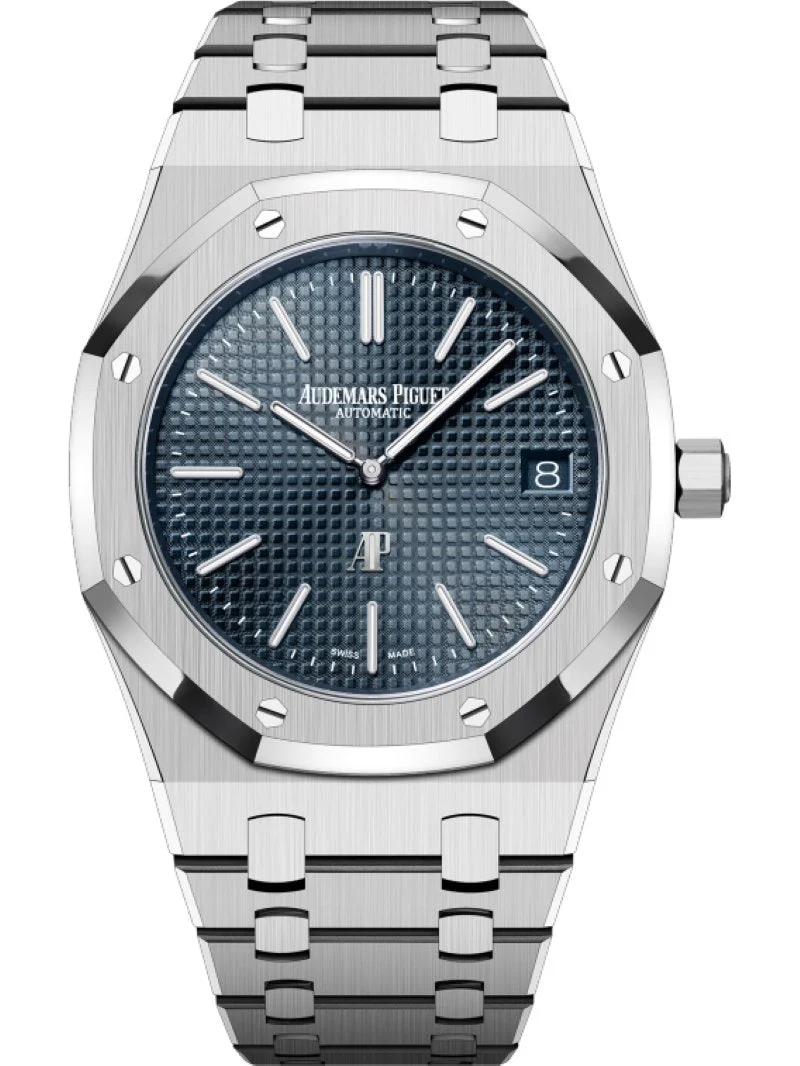 Audemars Piguet Royal Oak 'Jumbo' Extra-Thin 39mm Bleu Nuit Kadran
