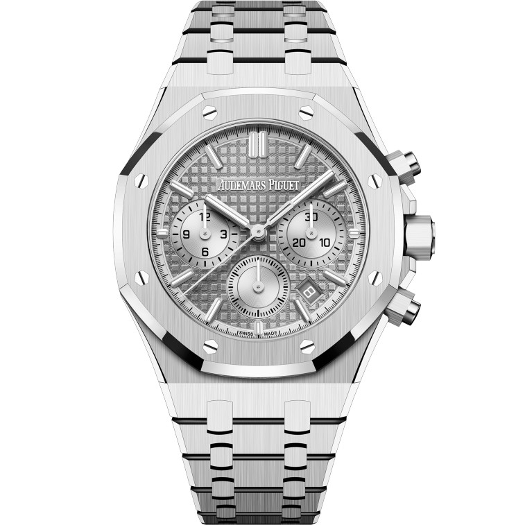 Audemars Piguet Royal Oak Chronograph 38mm Gümüş Kadran Çelik