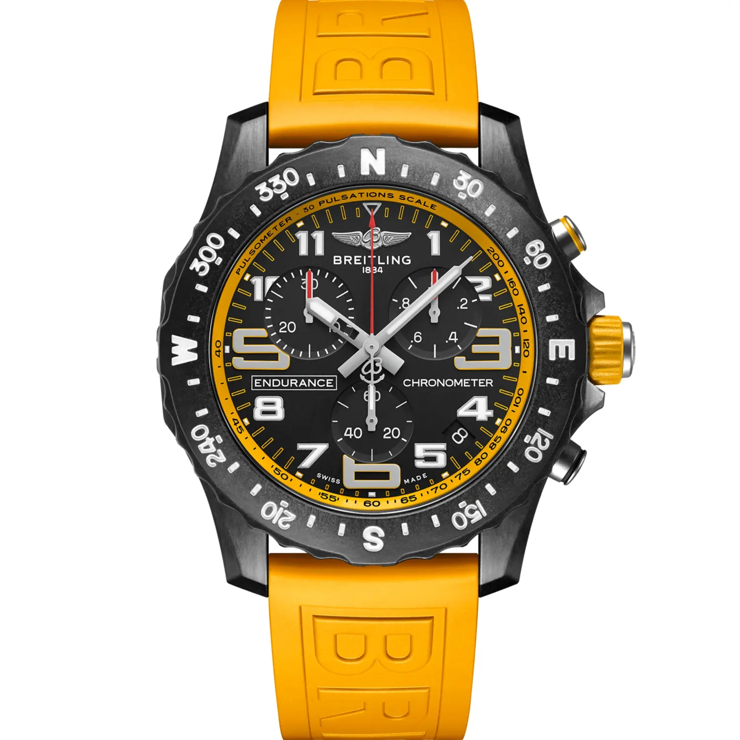 Breitling Endurance Pro 44mm Breitlight® Ultra Hafif Kuvars Sarı