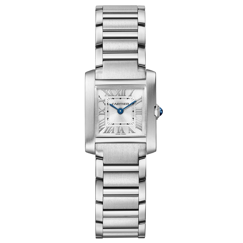 Cartier Tank Française Medium Model Paslanmaz Çelik Bilezik