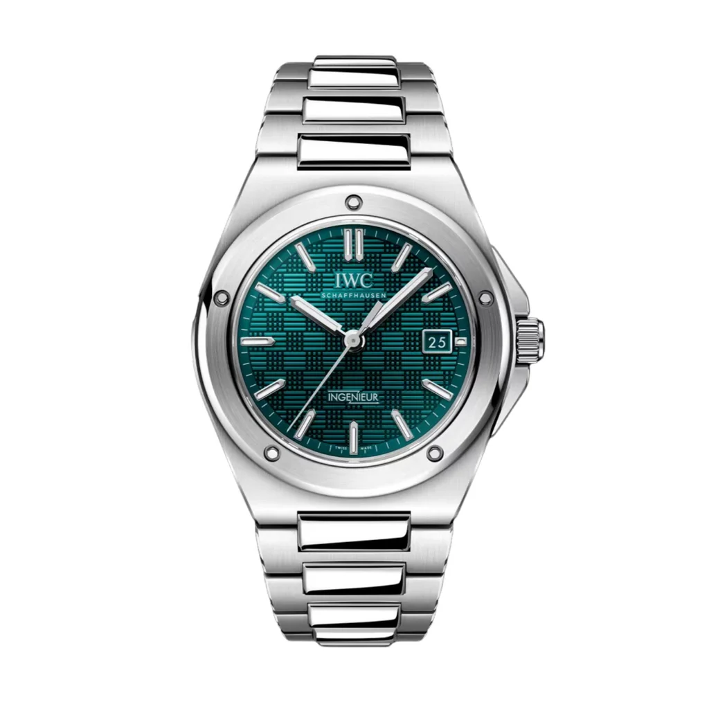 IWC Schaffhausen Ingenieur Automatic 40mm Su Yeşili (Aqua) Kadran Çelik Gérald Genta