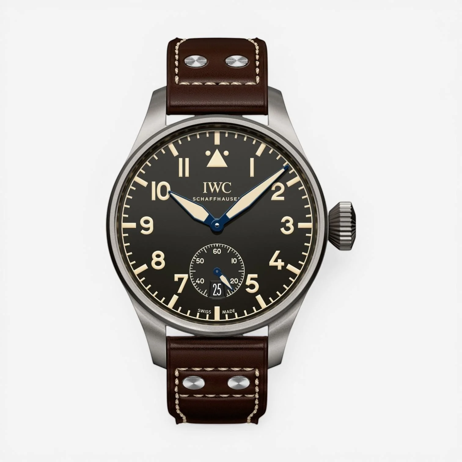 IWC Schaffhausen Big Pilot's Watch Heritage 48mm Titanyum 8 Günlük Kurmalı
