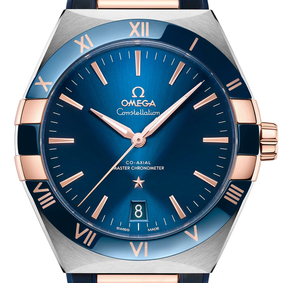 Omega Constellation Co-Axial Master Chronometer 41mm Sedna Altın & Çelik