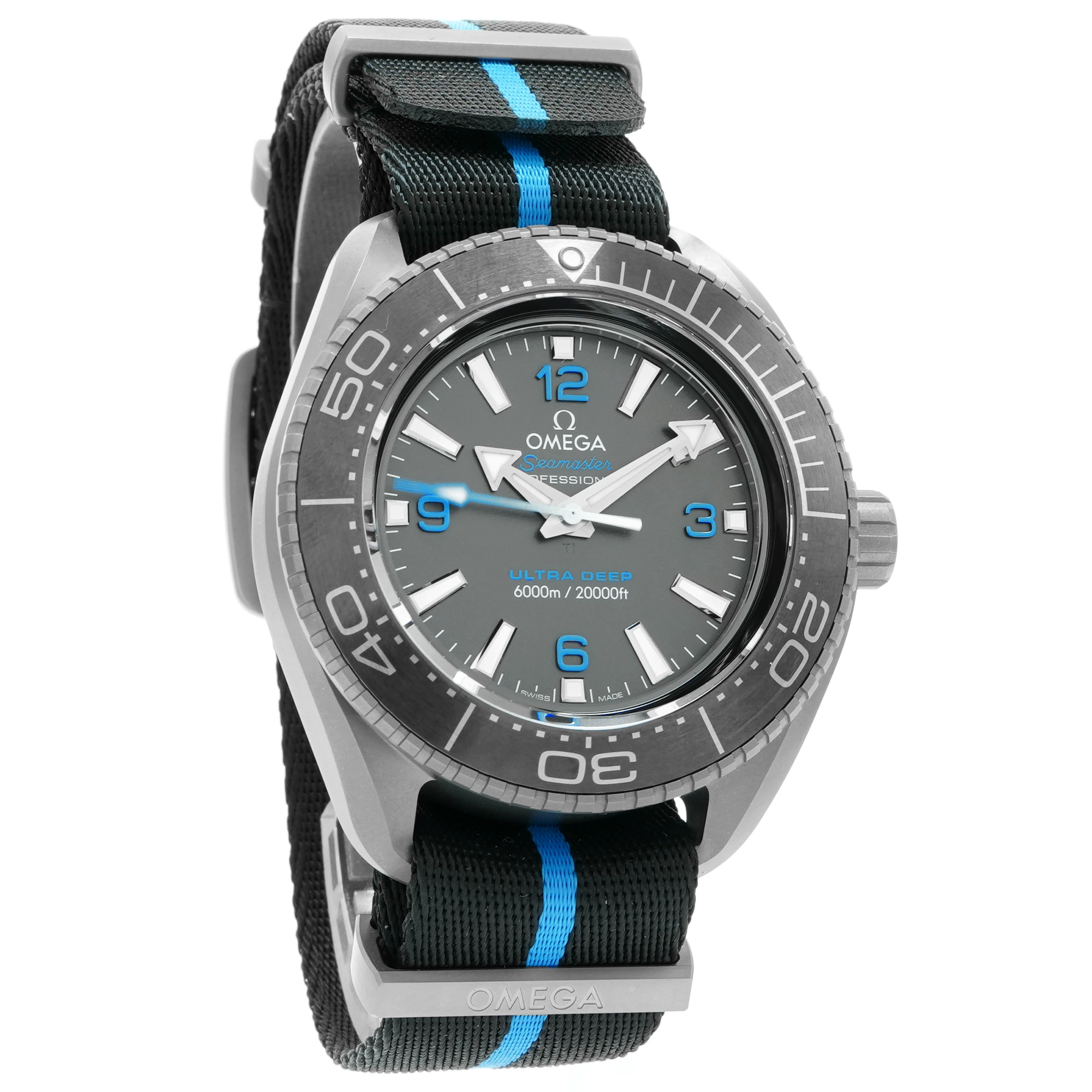 Omega Seamaster Planet Ocean 600M Ultra Deep 6000M Titanyum