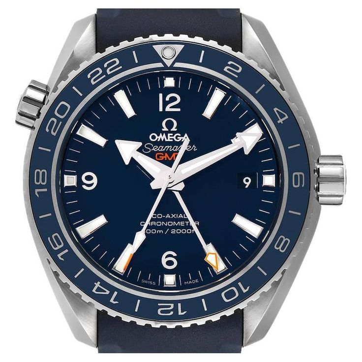 Omega Seamaster Planet Ocean 600M GMT 'GoodPlanet' 43.5mm Titanyum