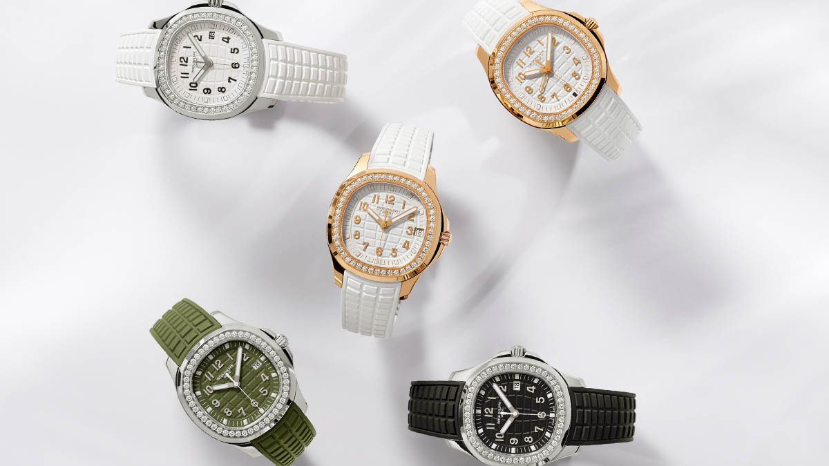 Patek Philippe Aquanaut Luce Kadın Otomatik 18K Gül Altın Pırlantalı Bezel