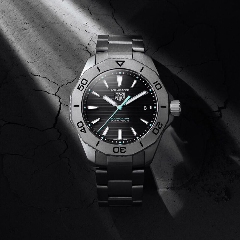 TAG Heuer Aquaracer Professional 200 Solargraph Güneş Enerjili Titanyum