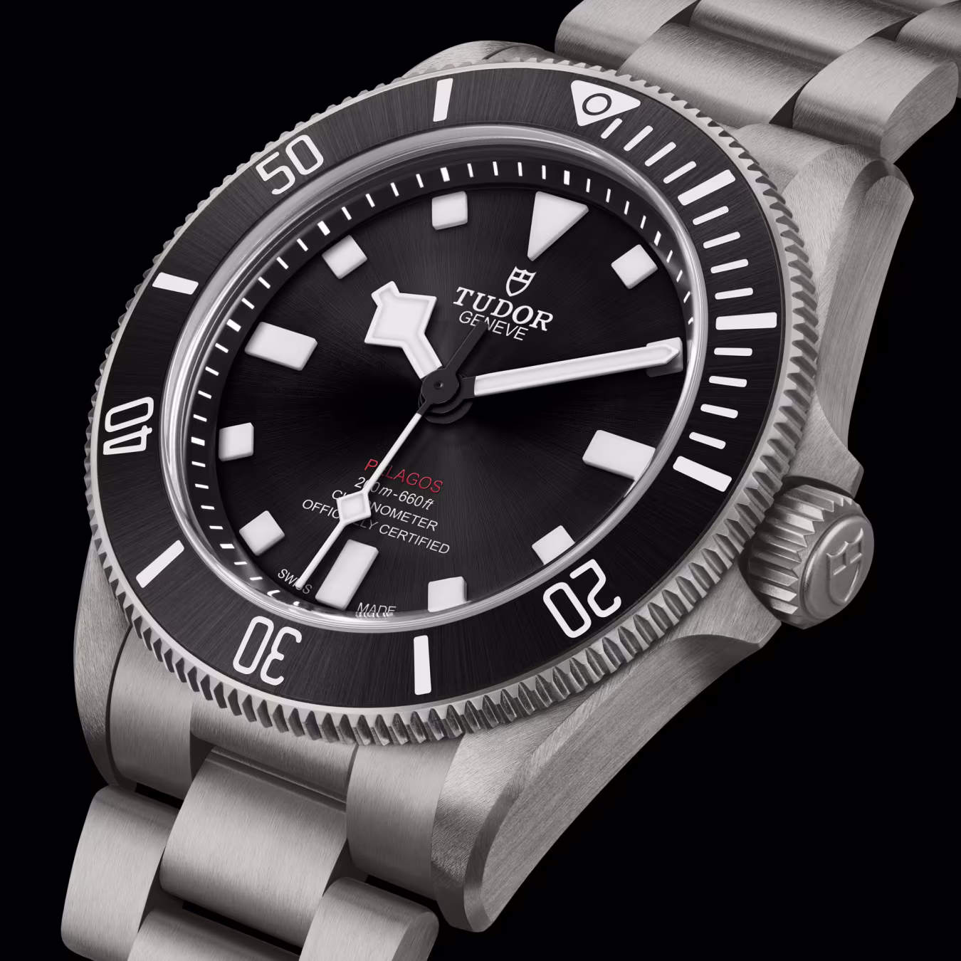 Tudor Pelagos 39mm Titanyum Dalgıç Güneş Işını Siyah Kadran