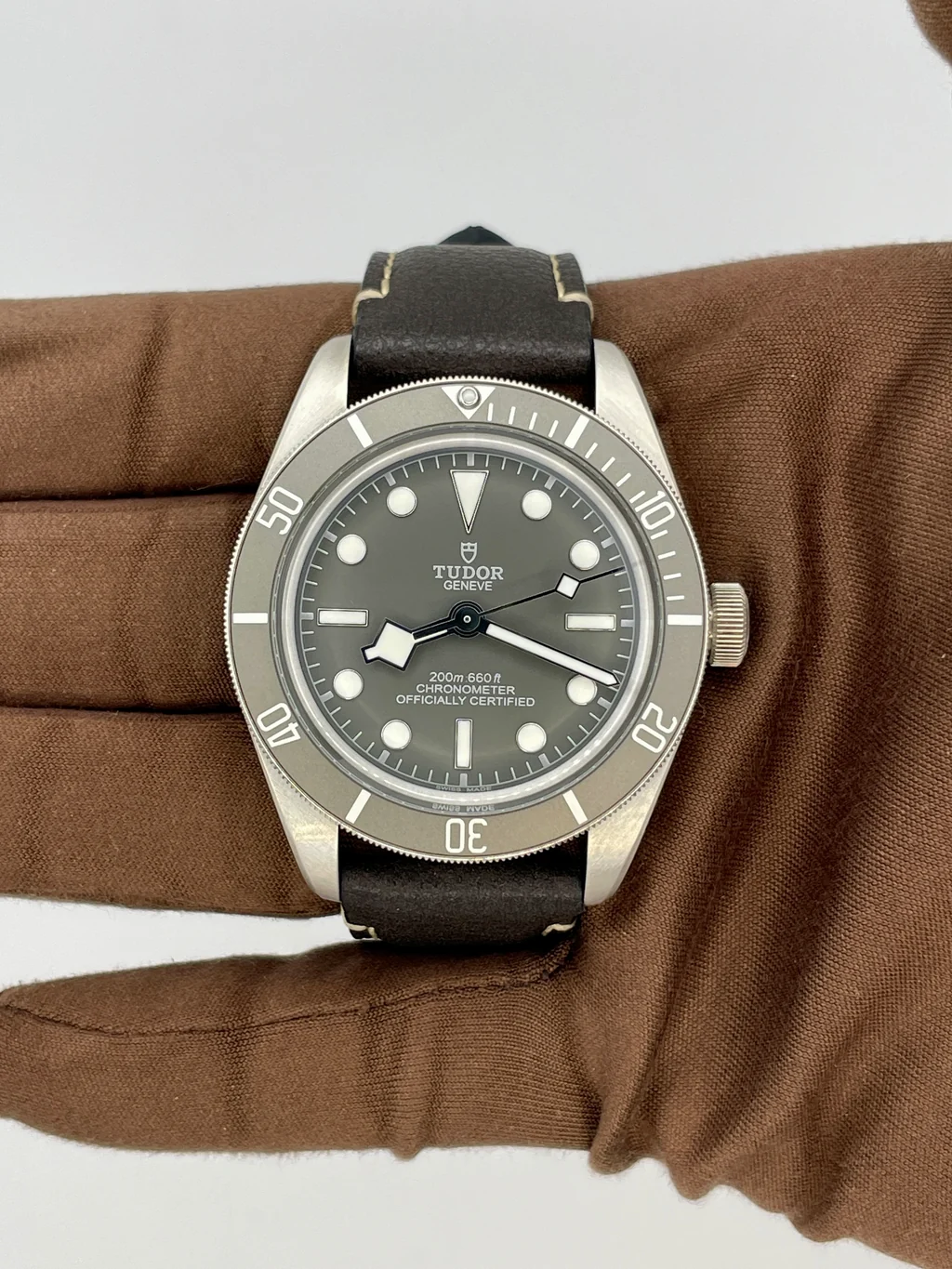 Tudor Black Bay 58 925 Masif 925 Ayar Gümüş Kasa Gri Kadran