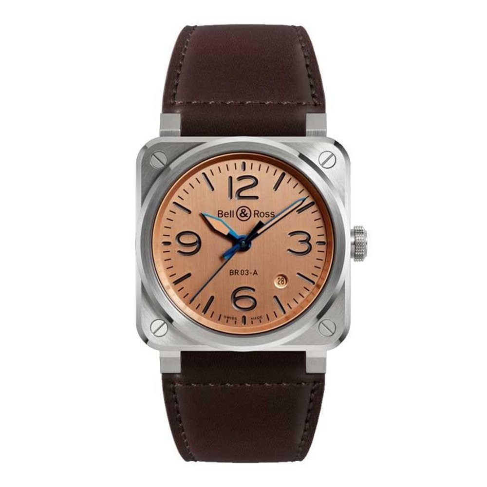 Bell & Ross Bell&Ross Instruments BR03A.GB.ST.SCA Kol Saati