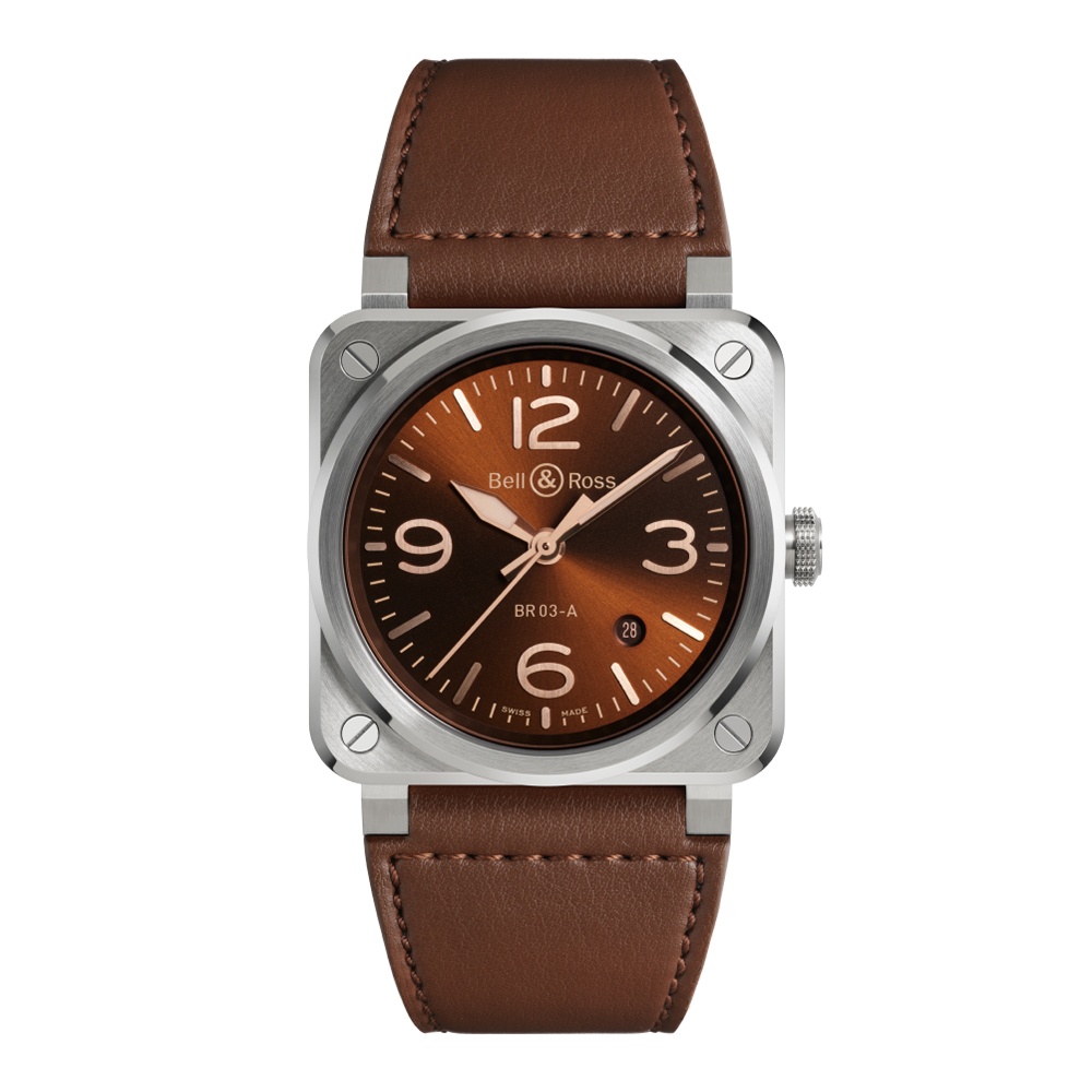 Bell & Ross Bell&Ross Instruments BR03A.GH.ST.SCA Kol Saati