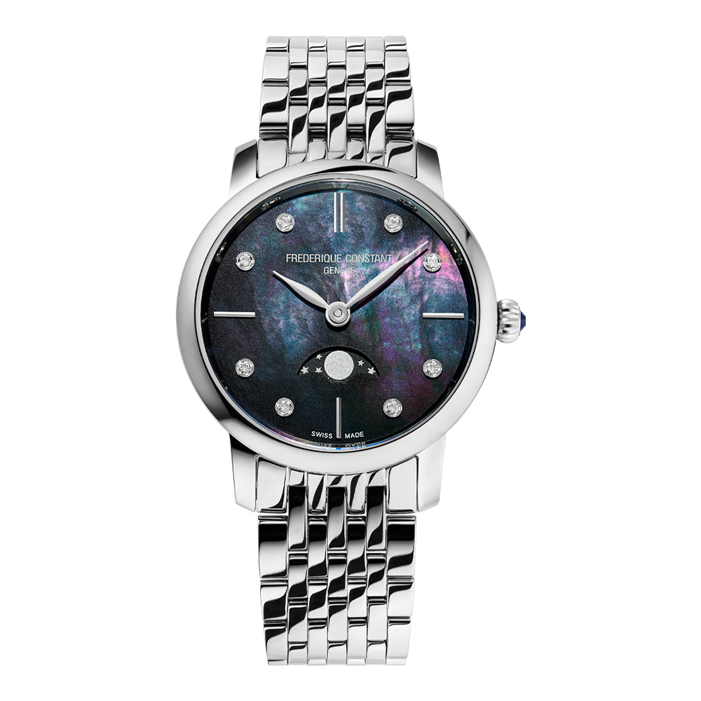 Frederique Constant Ladies Moonphase FC-206MPBD1S6B Kol Saati