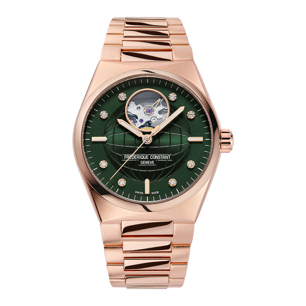 Frederique Constant New Highlife Auto Ladies Heart Beat FC-310MPGRD2NH4B Kol Saati