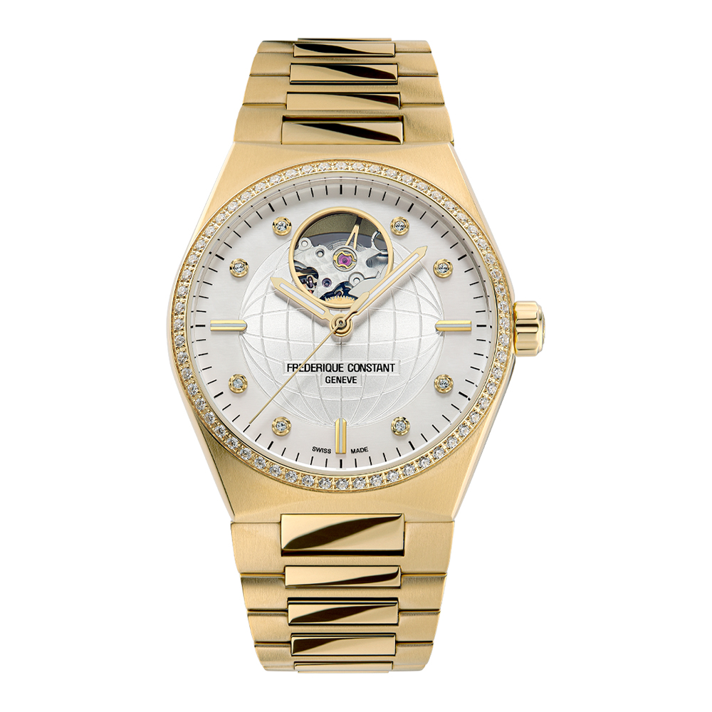 Frederique Constant New Highlife Auto Ladies Heart Beat FC-310MPWD2NHD5B Kol Saati