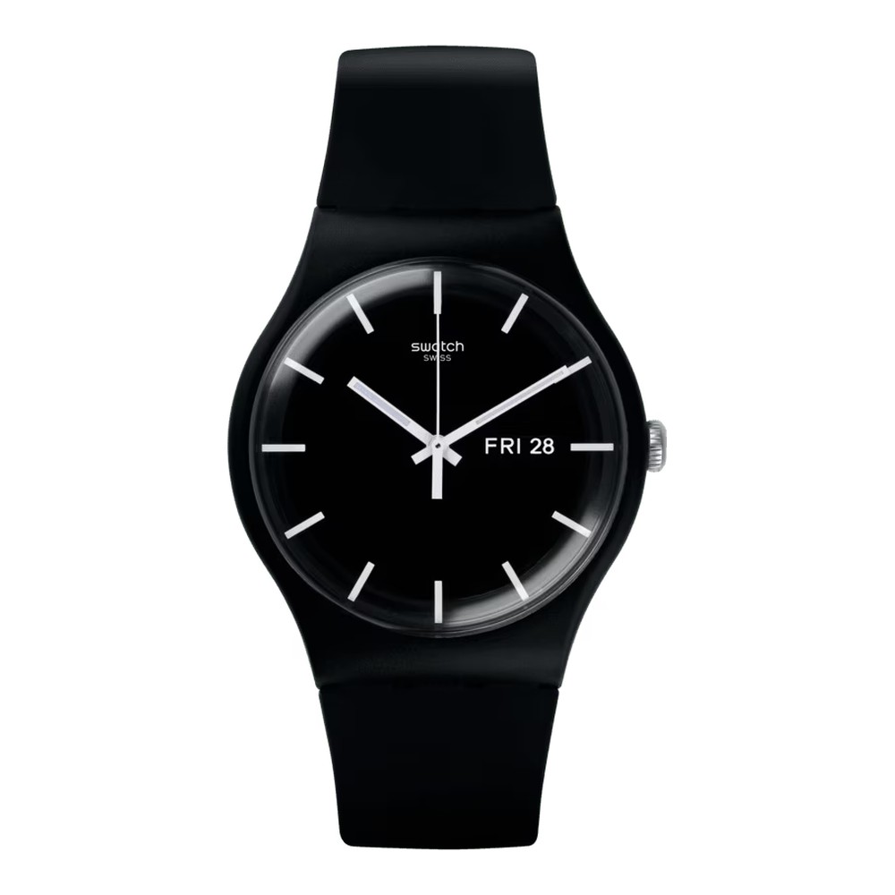 Swatch Swatch Originals Mono Black SO29B704 Erkek Quartz Saat