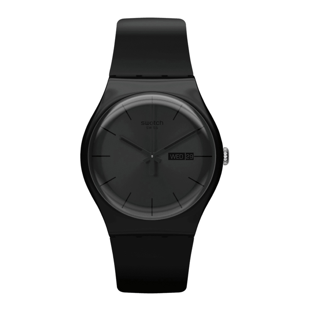 Swatch Swatch Black Rebel SO29B706 Kol Saati